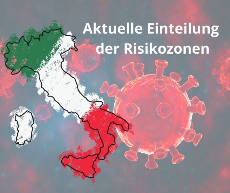 Italien: Was gilt in welcher Risikozone?