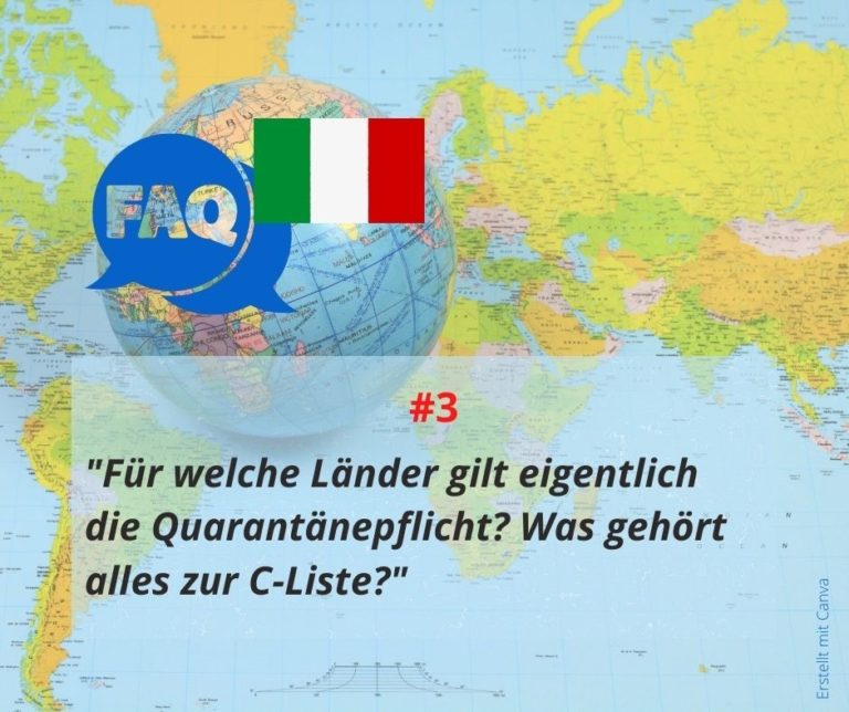 Italien: Welche Länder gehören zur C-Liste?