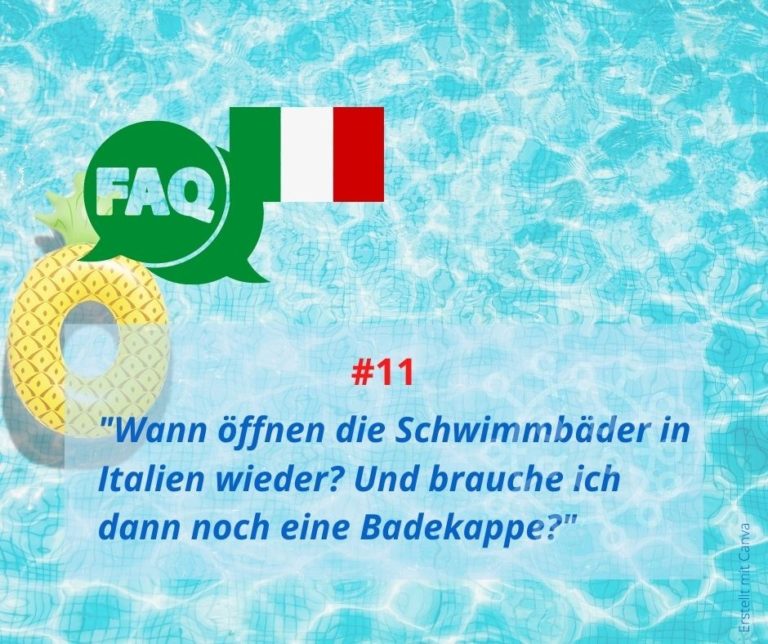 Italien: Wann öffnen die Schwimmbäder wieder?