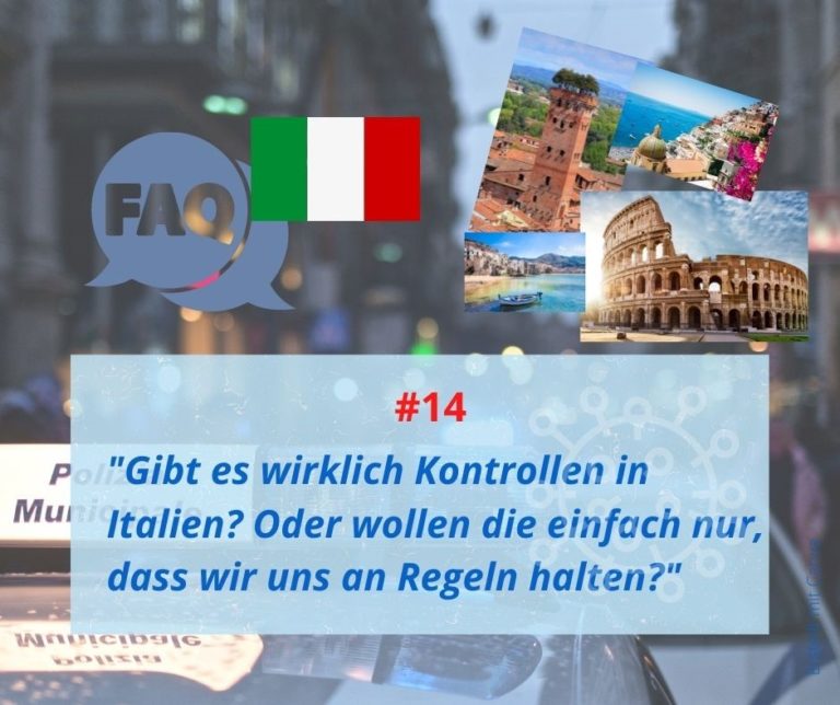 Wird das Einhalten der Anti-Covid-Maßnahmen kontrolliert?