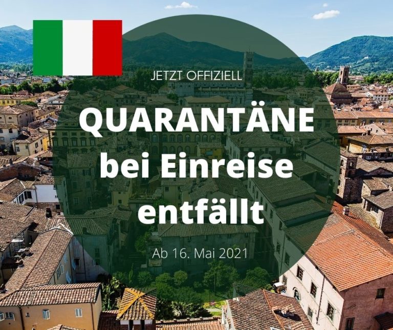 Jetzt offiziell: Quarantäne bei Einreise entfällt