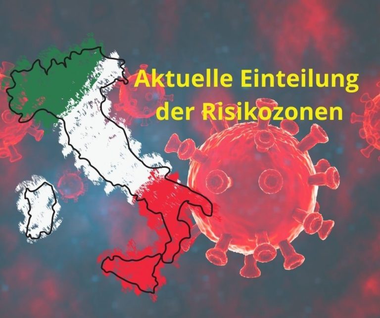 Aktuelle Einteilung der Risikozonen