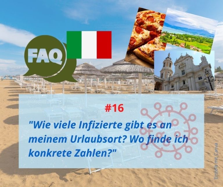 Coronavirus: Wo finde ich die Zahlen für meinen Urlaubsort?