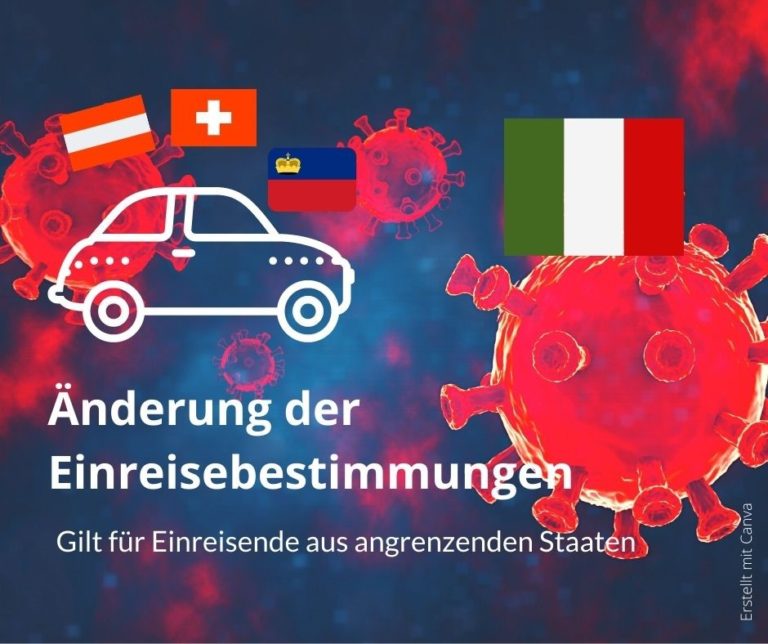 Einreise: Erleichterungen für Grenzstaaten