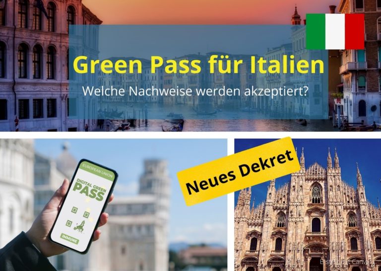 Einreise aus dem Ausland: Wie läuft das mit dem Green Pass?