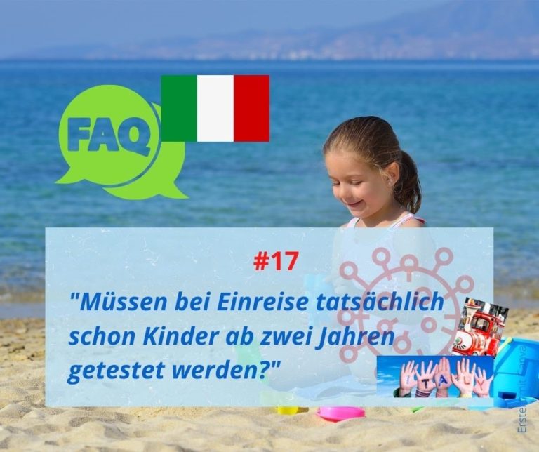 Italien: Neue Regelung für die Einreise von Kindern
