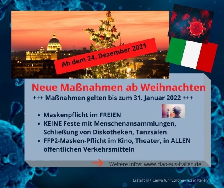 Weihnachten 2021: Das sind die neuen Maßnahmen