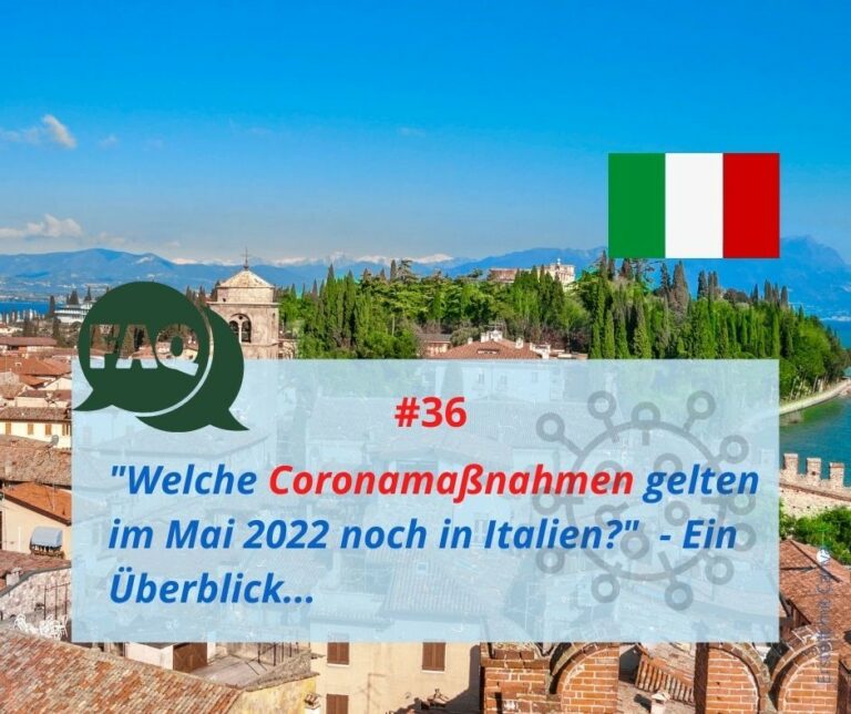 Italien: Diese Regeln gelten im Mai 2022