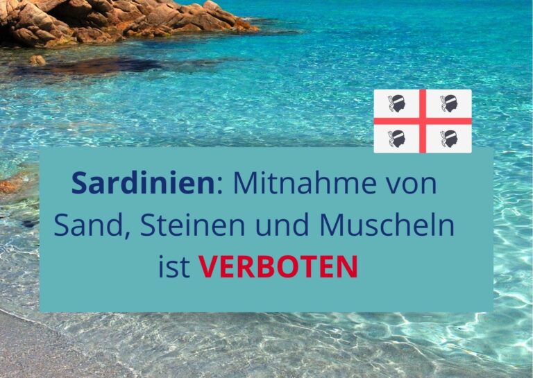 Sardinien: Sand und Muscheln sind KEINE Souvenirs