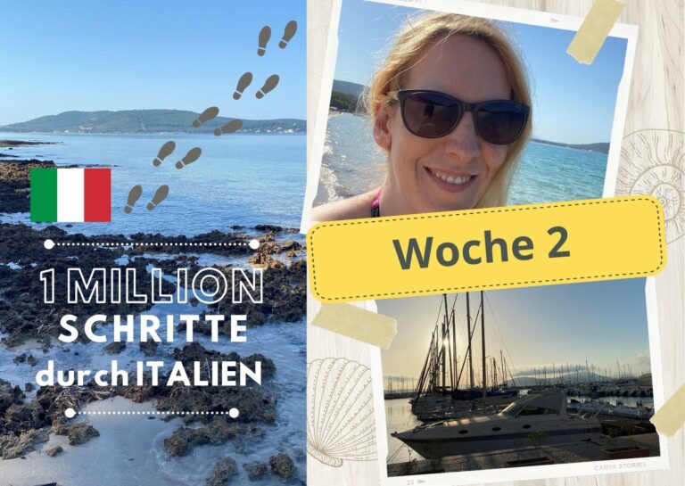 1 Million Schritte in 100 Tagen: Das war Woche 2