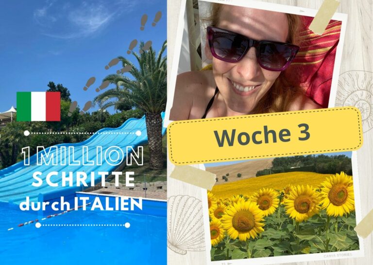 1 Million Schritte in 100 Tagen: Das war Woche 3