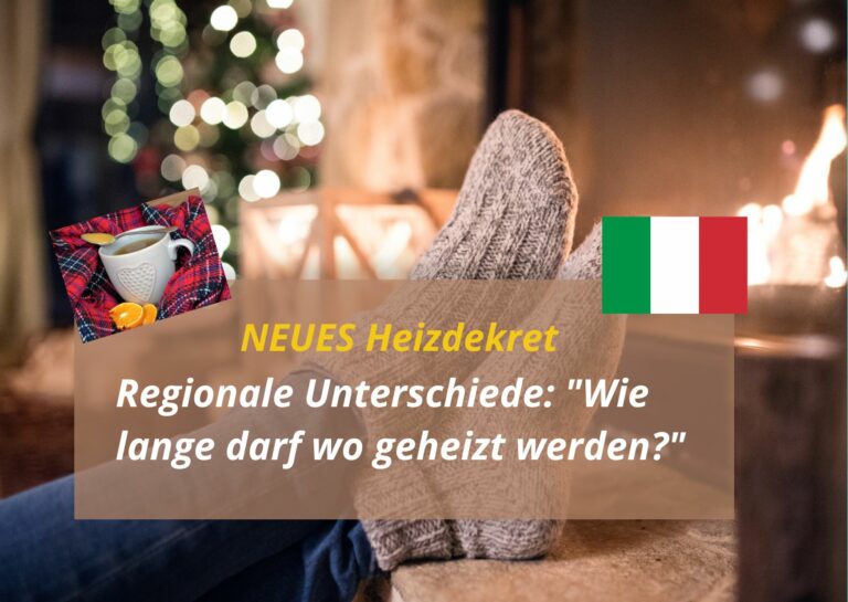 Heizungen in Italien: Ab wann darf geheizt werden?