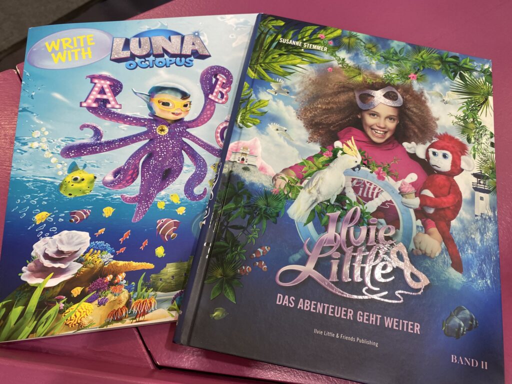 Luna Octopus und Ilvie Little sind die Aushängeschilder des noch kleinen österreichischen Verlags "Ilvie Little & Friends". (Foto: Nadine Jansen)